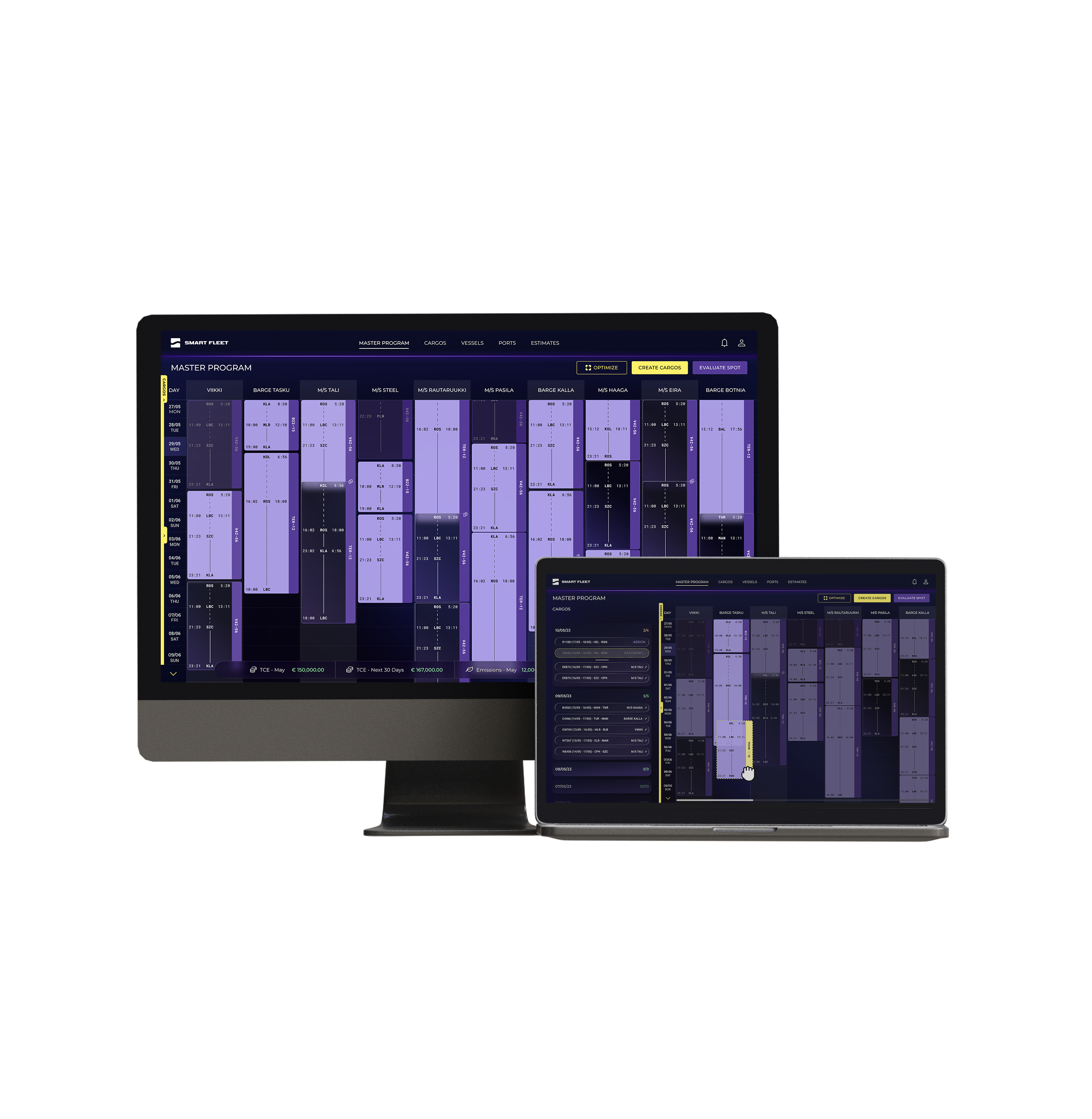 Final mockup overview
