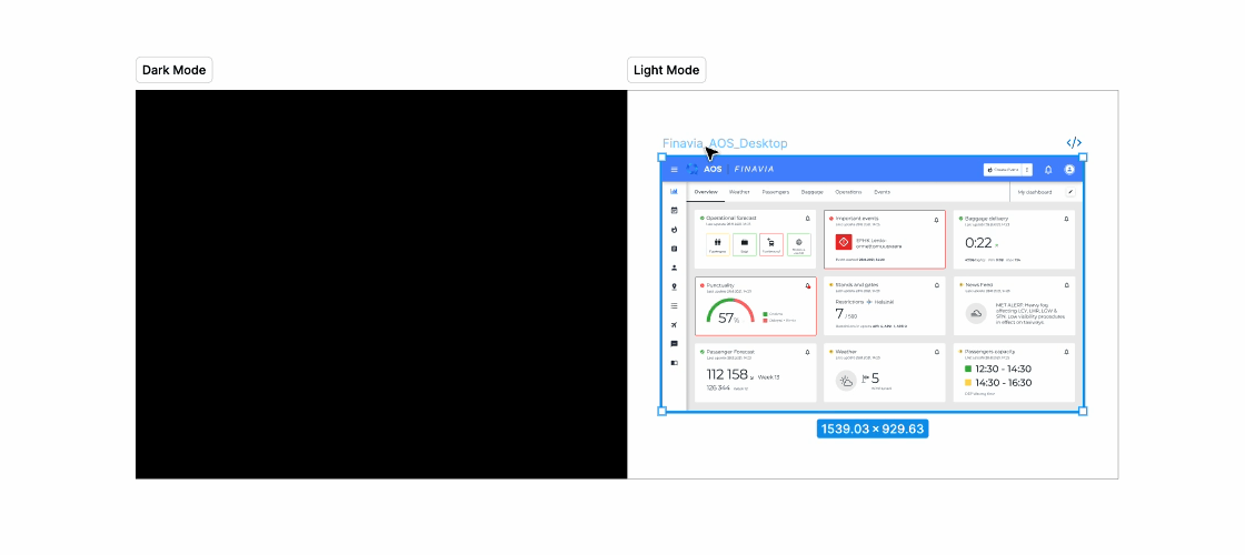 Finavia communication system animation